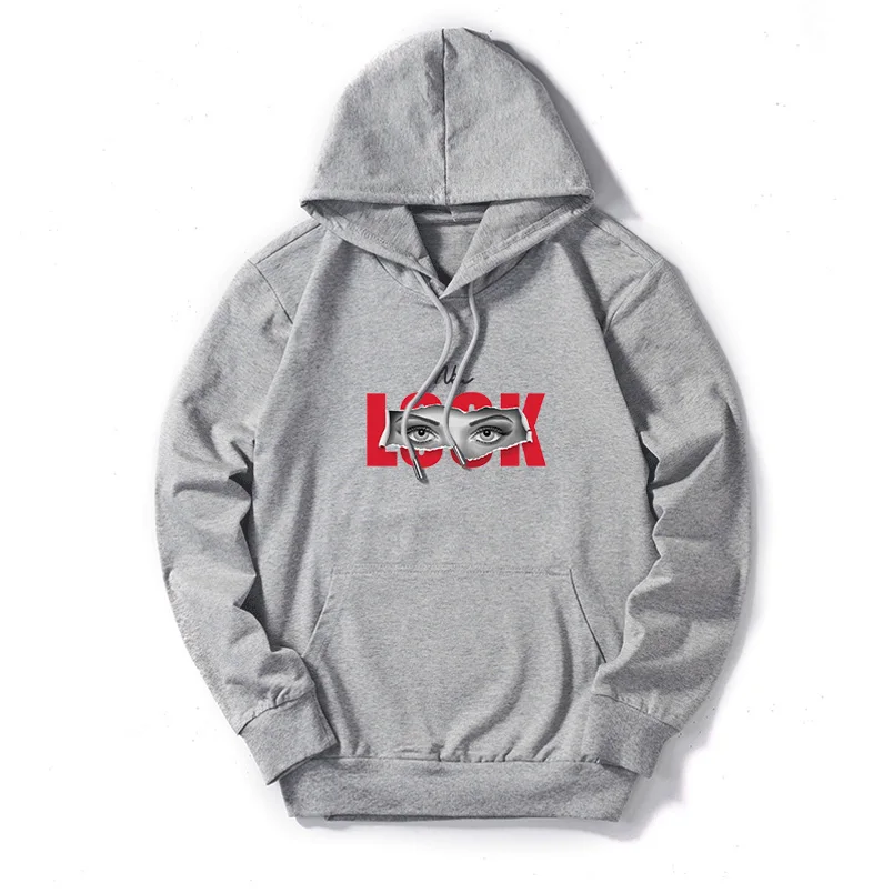 Женские толстовки с 3D принтом и буквенным Сезон осень зима Цвет белый Модный