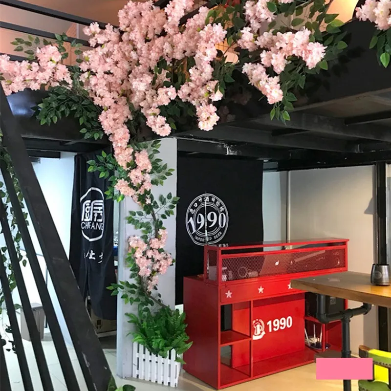 Искусственное вишневое дерево сакуры стержень с сливы цветока сухие ветки