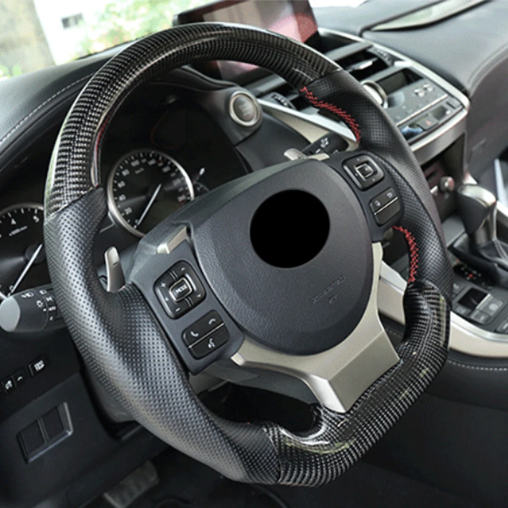 Скидка CarManGo для Lexus NX ES RX CT IS автомобильные аксессуары искусственное волокно чехол рулевого колеса в сборе запасные части украшение