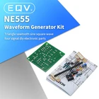 DC6-12V NE555 импульсный генератор модуль синусаТреугольникиквадратный генератор волн Многоканальная система генератор сигналов DIY Kit