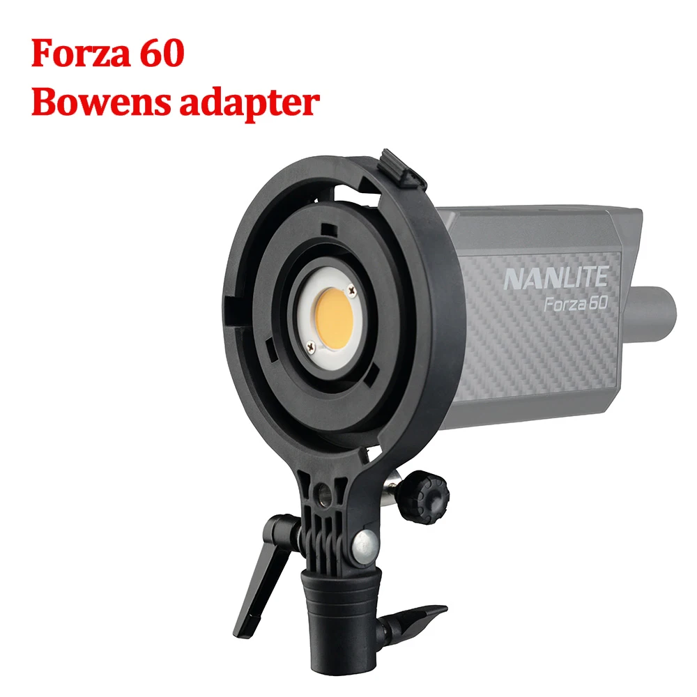 

Bowens Adapter Accessories for Nanlite Forza 60W 60B RGB Led Photography Light Bowens Bracket