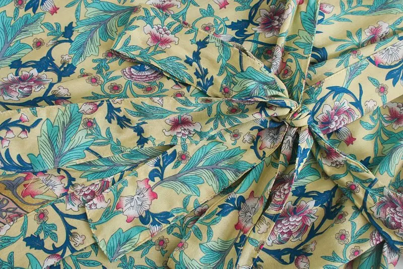 Женское модное платье-кимоно с v-образным вырезом рукавом летучая мышь свободное