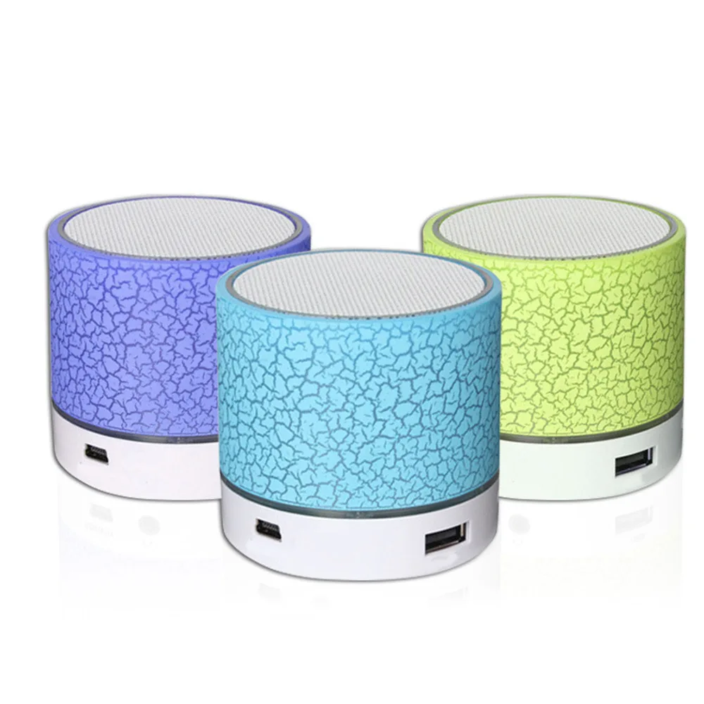 Fviyi Bluetooth динамик поддержка TF USB U диск светодиодный беспроводной портативный