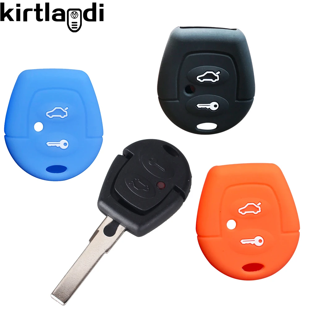 Силиконовый чехол для ключа с дистанционным управлением Seat Cordoba Leon Ibiza Alhambra Altea Skoda