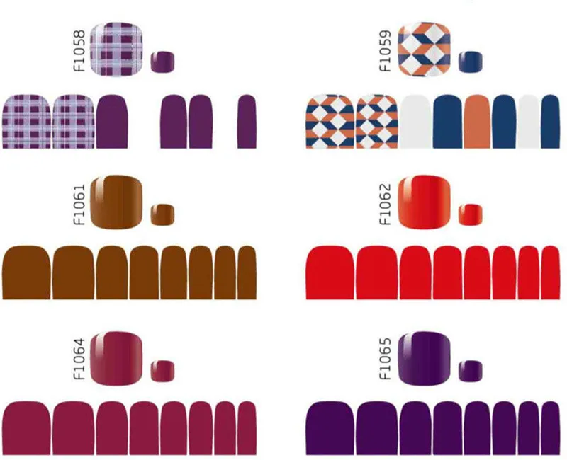 16 насадок для дизайна ногтей полное покрытие самоклеющиеся наклейки супертонкие