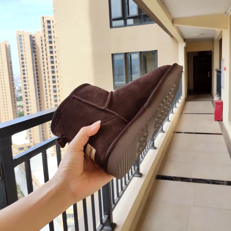 Begocool женские зимние сапоги из натуральной коровьей замши модные дизайнерские