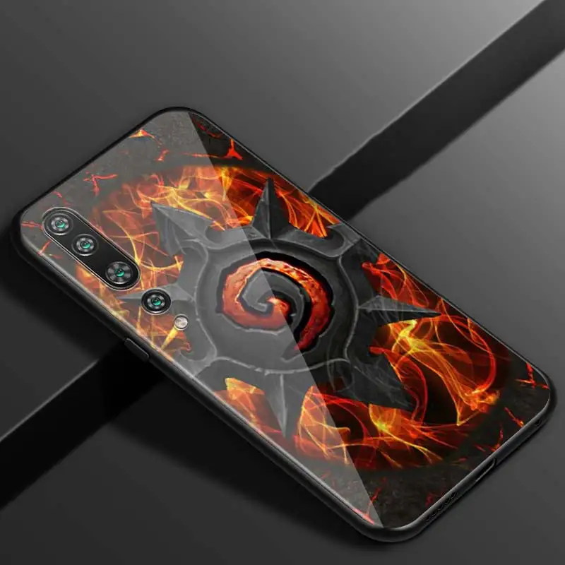 

Hearthstone classic For Xiaomi Mi Note 10 Ultra 5G 9 SE 8 A3 A2 A1 6X Poco M2 Pro Play F1 Lite 5G Bright Black Phone Case