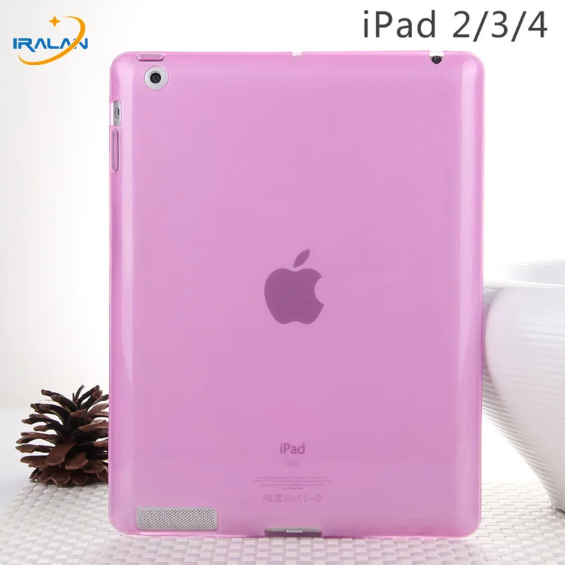 Новый мягкий силиконовый чехол из ТПУ для Apple iPad 2 3 4 Ультратонкий Прозрачный