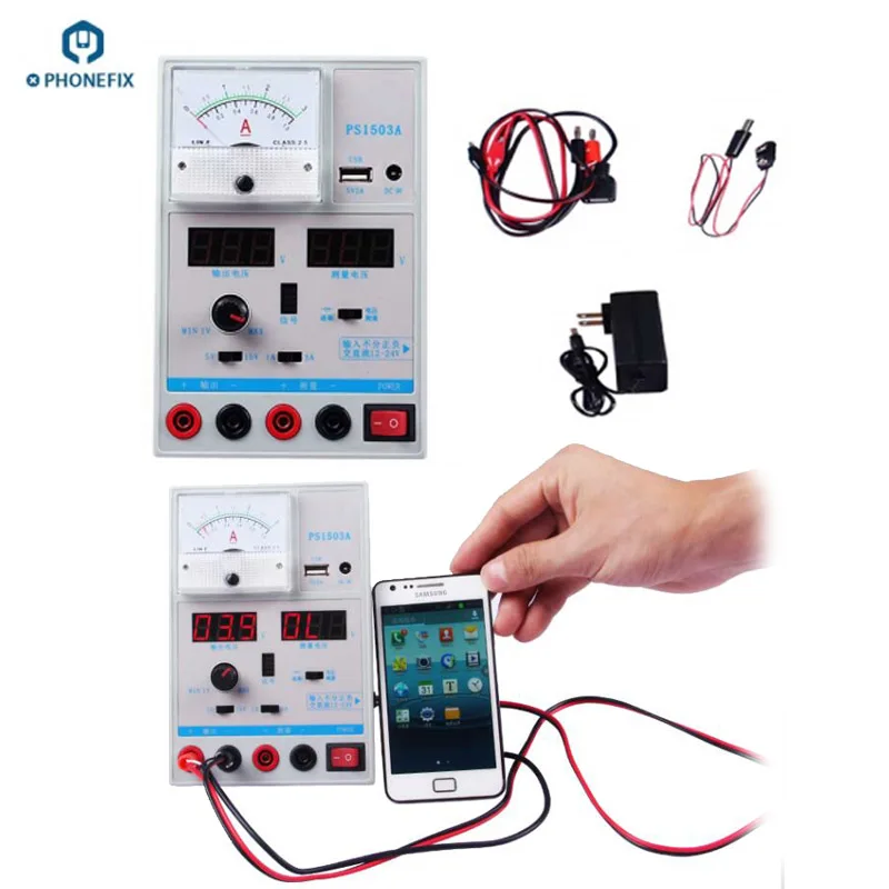Регулируемый умный источник питания постоянного тока для ремонта телефонов