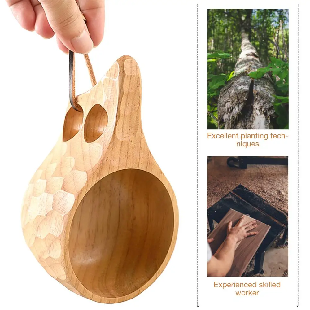 Новая кофейная чашка чайная из натурального дерева Jujube с ручкой дорожные чашки