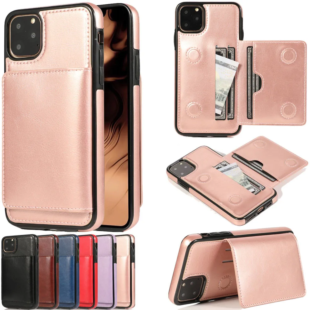 

Luxurry Leather Case sFor iPhone 11 Case Cover For iPhone 11 Pro Max XS Max XR X 6s 6 7 8 Plus Phone Case Flip Wallet Cover Capa