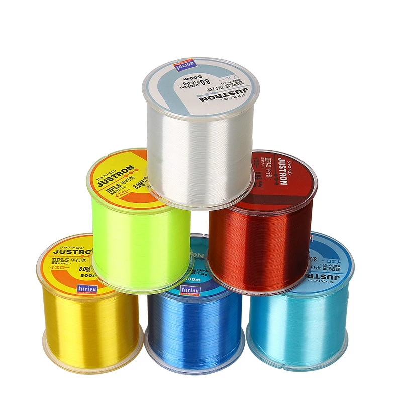 

New Hot Sale 500M Nylon Fishing Line Japan Durable Monofilament Rock Sea Fishing Line Threaded Bulk Spool All Sizes 0.4 To 8.0