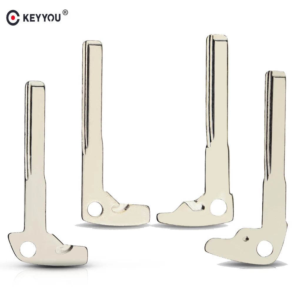 KEYYOU высококачественный пустой Замена дистанционного ключа незарезанное лезвие