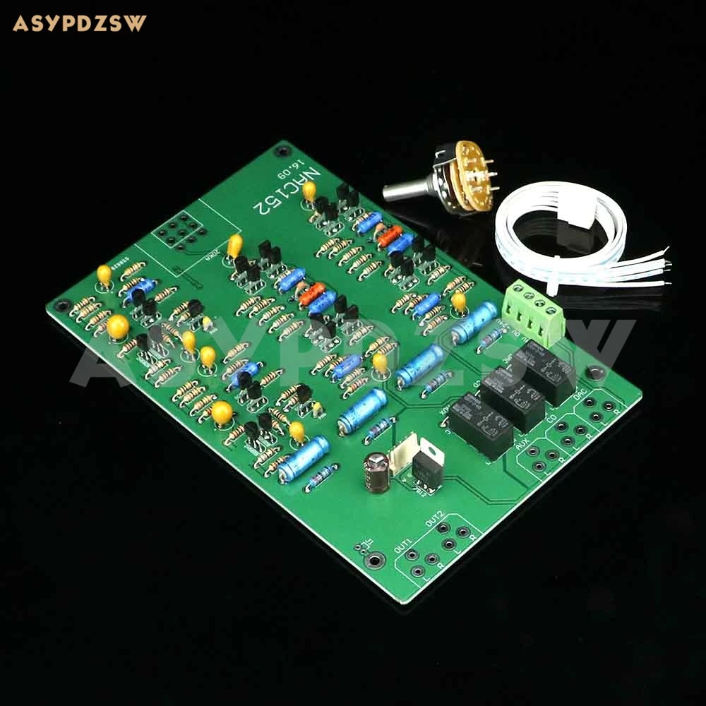 Flagship NAC152 Stereo preamplifier With 3 Way source switching PCB/Finished board | Электроника