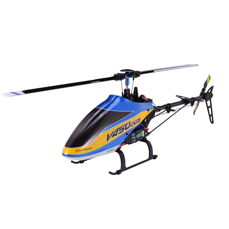 Walkera 450 V450D03 6-Axis 6CH 3D Fly Stabilization System Single Blade Professional Remote Control Helicopter Aircraft EU Plug on - Вертолет с одним лезвием с профессиональной системой стабилизации полета 6-Axis 6CH 3D Walkera 450 V450D03 с пультом диста