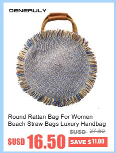 Соломенные пляжные сумки женские сумки из ротанга женские сумки Bolso Paja дорожная сумка-торба, карманы Mujer