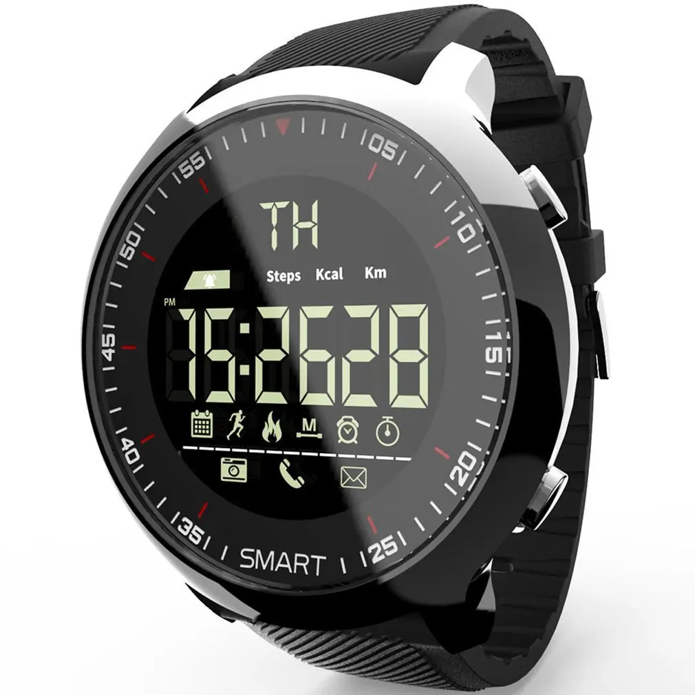 

EX18 Smart Watch Waterproof Luminous Pedometer Phone Message Outdoor Men Smartwatches