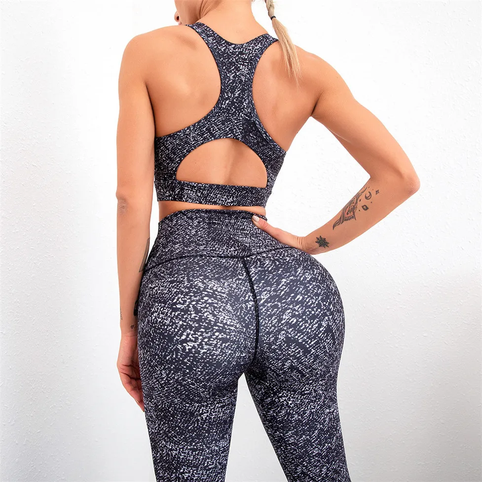 

Shascullfites Melody Yoga Set Female Sports Suit Women Sportswear Gym Dry Fit Clothing Fitness Suit Workout Outfit