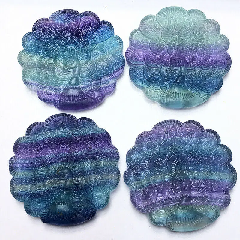 

Натуральный кварцевый кристалл Радуга флюорит Павлин аура исцеляющий подарок