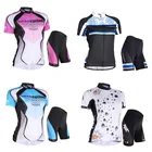 2022 летний комплект велосипедной одежды, женский спортивный костюм, женская одежда для шоссейного велосипеда, униформа для горного велосипеда, комплект одежды, платье для велосипедиста, кожаный костюм