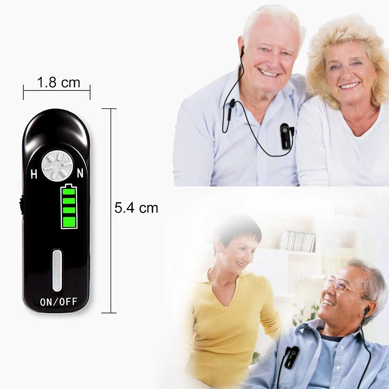 

Powerful Pocket Hearing Aid Ear Aids for the Elderly Rechargeable Digital Wireless Super Power Sound Amplifiers Hearing Devices