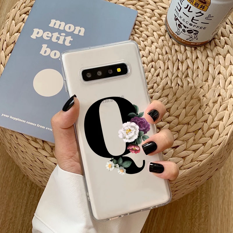 Мягкий чехол из ТПУ с именем на заказ для Samsung Galaxy S8 S9 S10PLUS S20 S20ULTRA S6 S7 | Мобильные