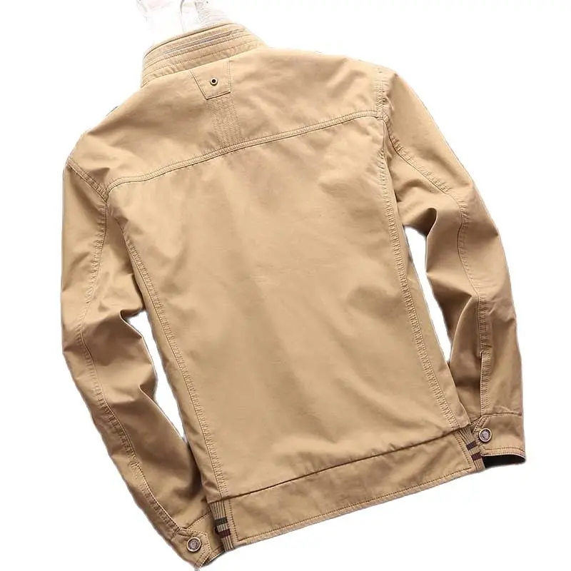 Двусторонняя Курточка бомбер хлопок Демисезонный Для мужчин Повседневное