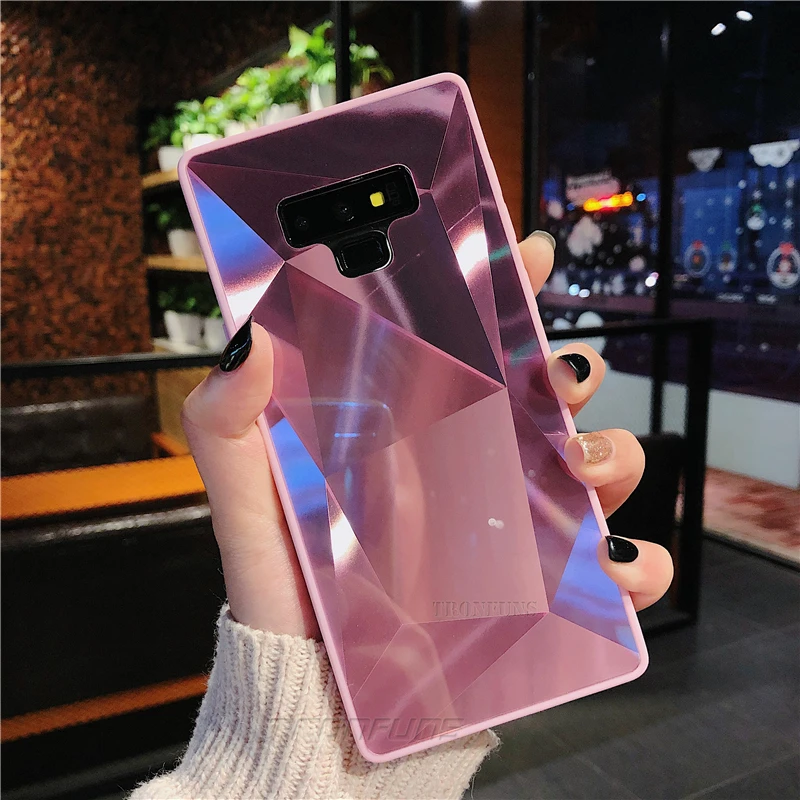 3D Алмазный блестящий чехол для Samsung Galaxy S10 S10e S9 S8 Plus S7 Edge мягкий ТПУ Note 9 8 | Мобильные