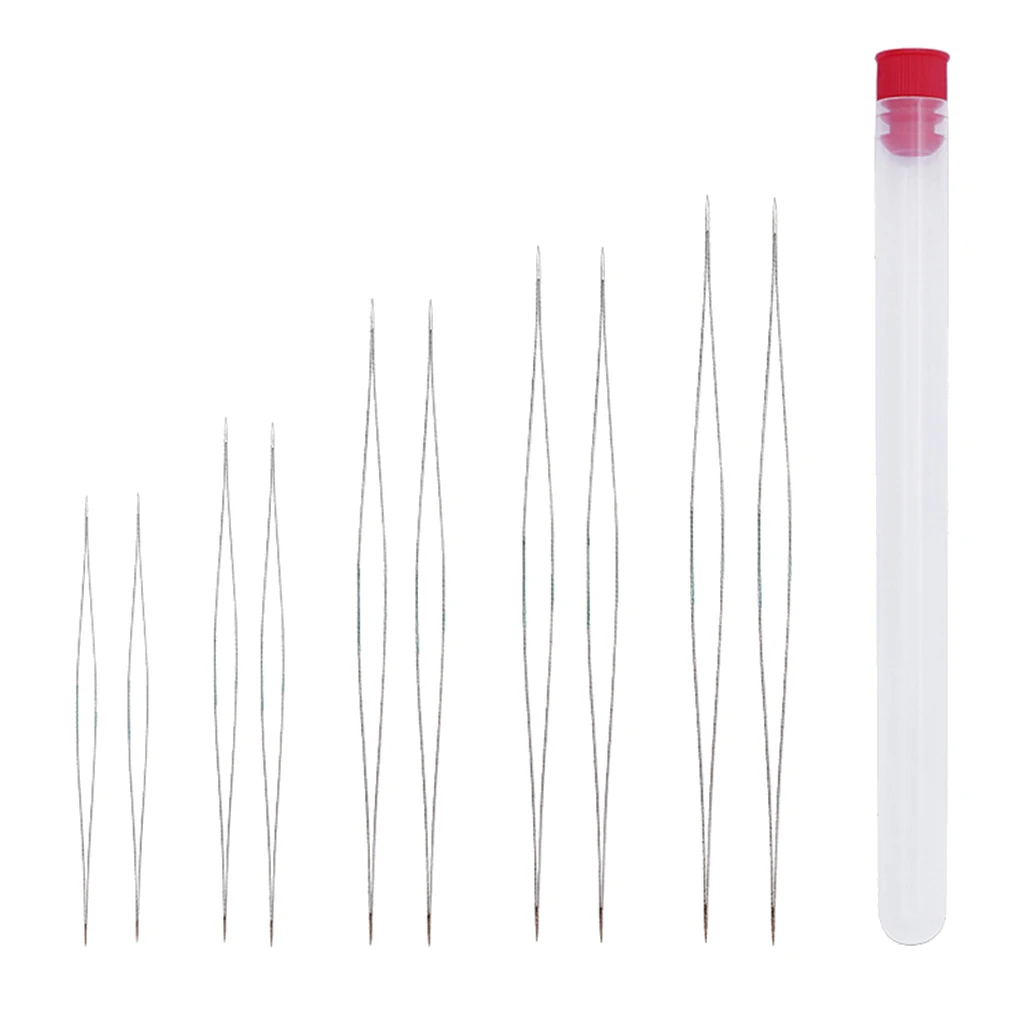 Иглы для бисера 5 размеров 10 штук|Инструменты и оборудование украшений| |