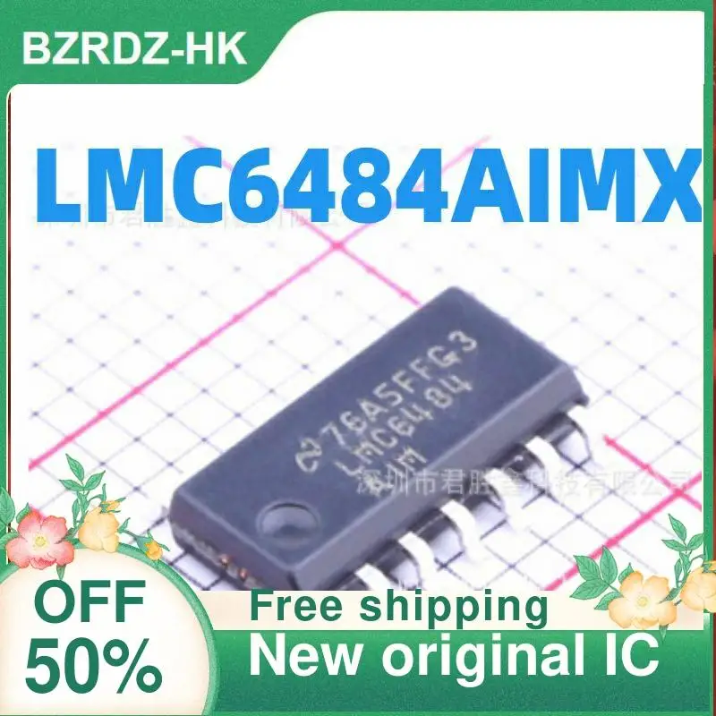 

2-10 шт./лот SOIC-14 LMC6484AIMX/NOPB новый оригинальный IC