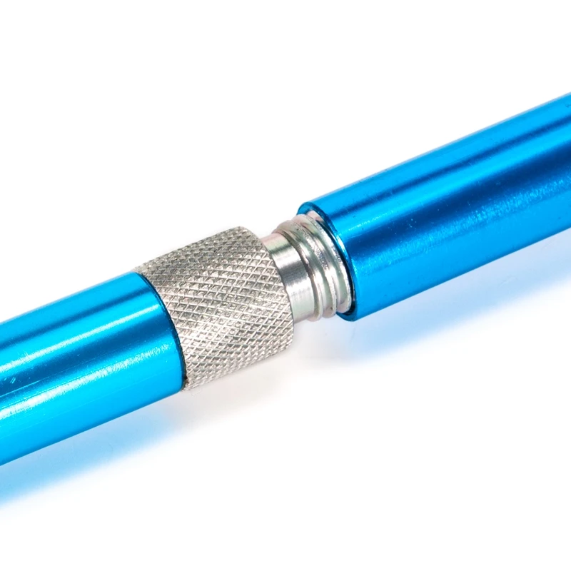 

Blue Aluminum Alloy Pole Spear Detachable Three-Section Removable Harpoon Stainless Steel Barbed Rod Steel Fork Clip