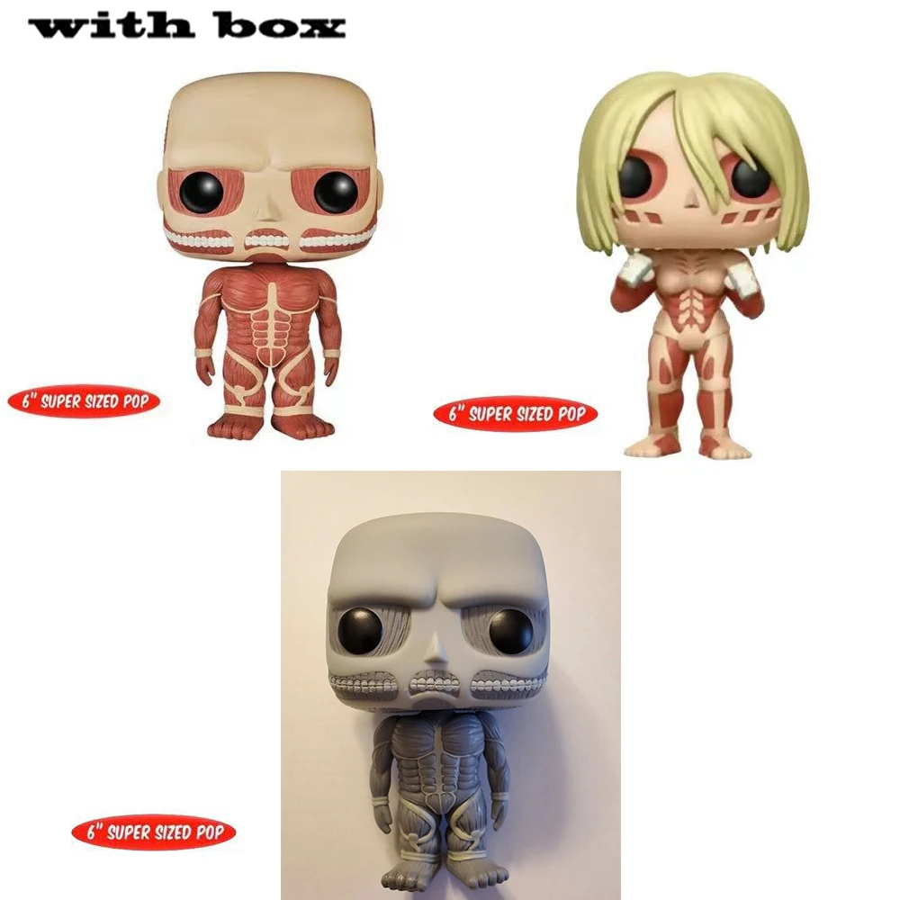 Новинка! Коллекционная титановая экшн Фигурка атака на Титанов|Игровые фигурки и