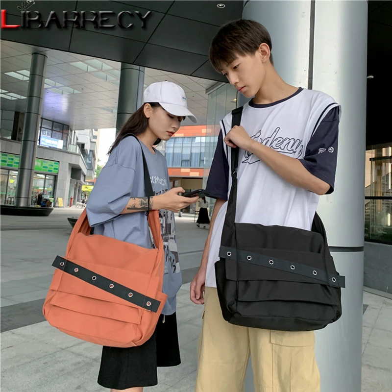 

Fashion Solid Color Large Shoulder Bags for Women 2021 New 3-in1 Crossbody Shoulder Handbag High Quality Nylon Cloth for Ladies