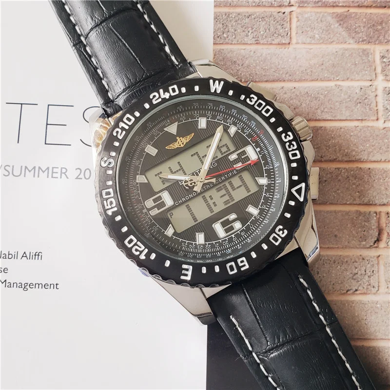 

1884 Navitimer Luxury Brand quartz women Watches Quartz Watch Stainless Steel Strap wristwatch classic business dress men watch