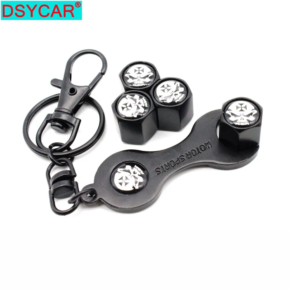 DSYCAR 1 комплект цинковый сплав противоугонные автомобильные колеса крышки