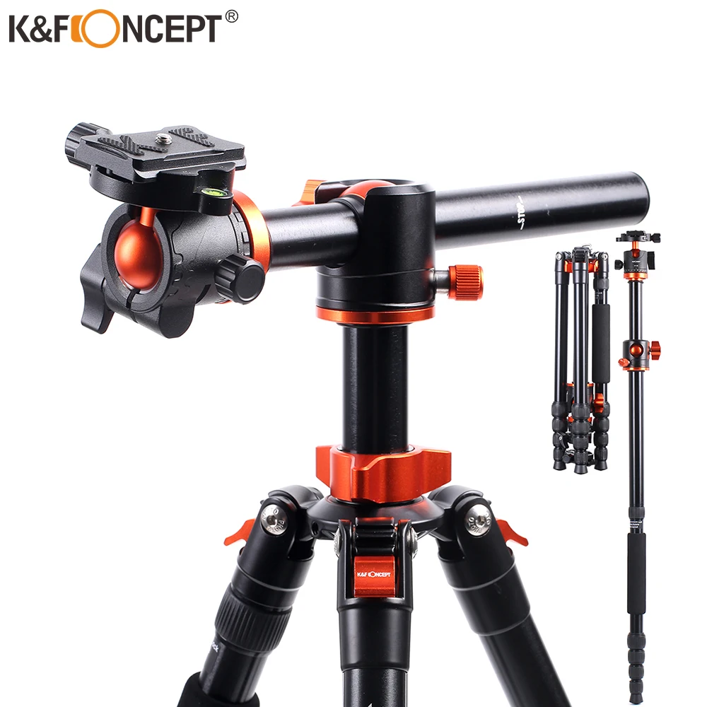 Профессиональный 60 дюймовый штатив K & F Concept TM2515T1 для камеры алюминиевые штативы