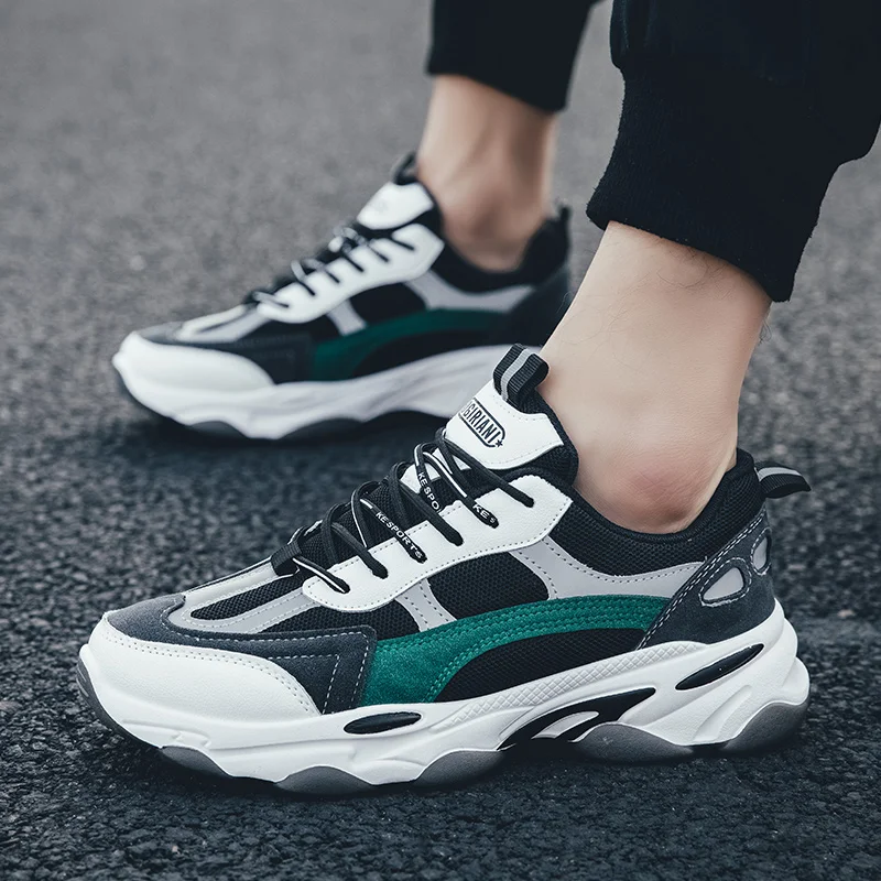 

Men's Outdoor Training Shoes Breathable Running Shoes Casual Light Sneakers Comfortable Walking Casual Shoes for Male