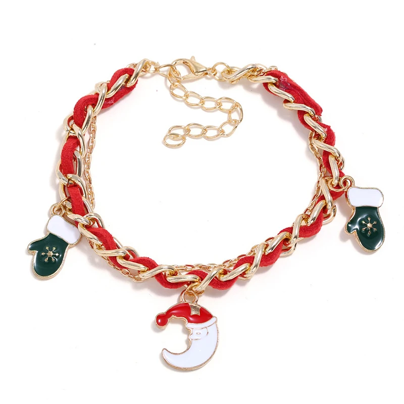 Снеговик перчатки колокольчик Кепка Сейлор Мун Рождественская елка Шарм