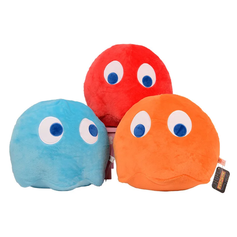 

Pace Plush Doll Cinnamoroll Stuffed Toys Pac-Ghost Anime Plush Man Q- Bert Cartoon Movie Toys Birthday Gifts For Children