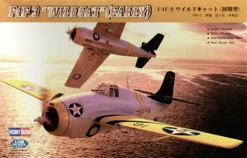 Hobby Boss 80326 1/48 Scale F4F-3 Wildcat Plastic model kit |