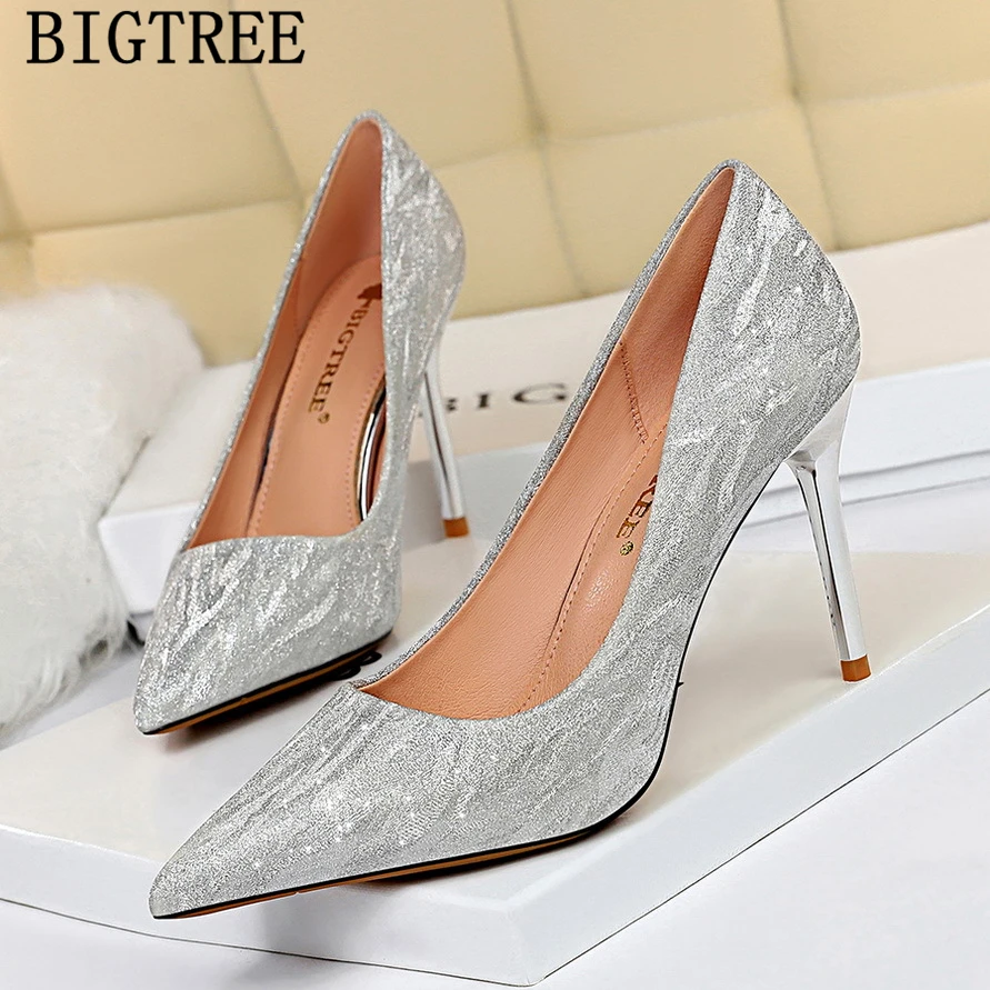 Туфли лодочки женские на высоком каблуке фетиш туфли с острым носком Роскошные