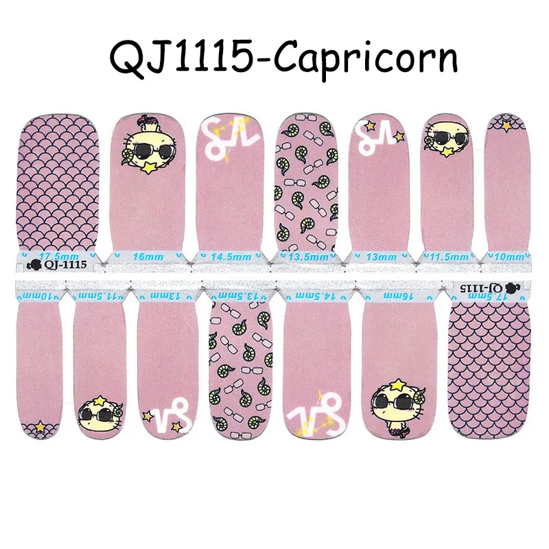Леди KINDOM 12 серия Созвездие DIY стикеры 3D на ногти Nail Art Дизайн ногтей водонепроницаемые Обертывания для ногтей экологические полоски лака для ногтей