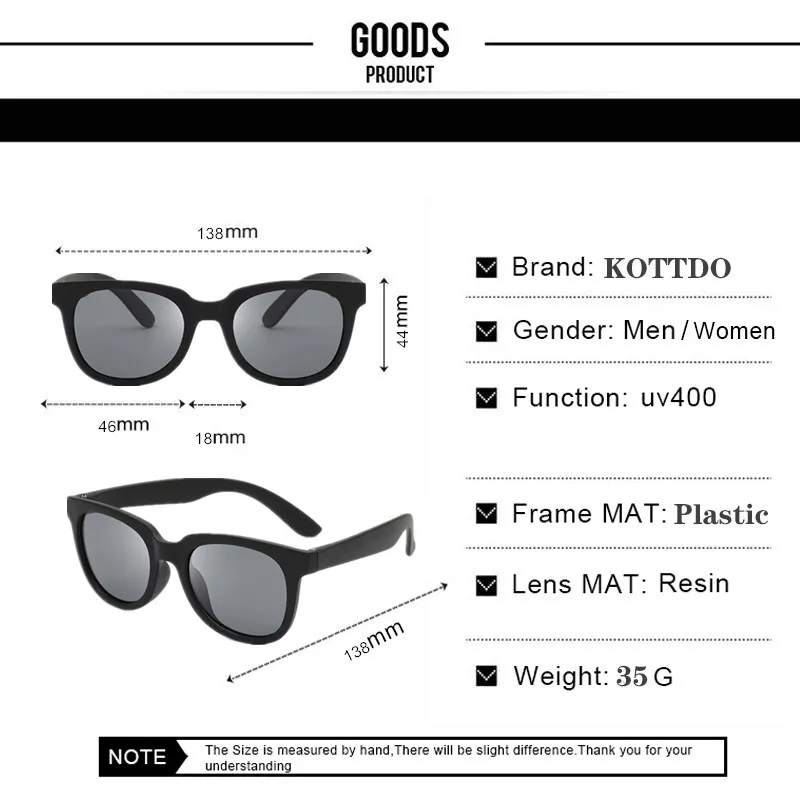 

2020 New Children Polarized Sunglasses Anti-reflective Boys And Girls Square Sun Glasses Fashion Kids Outdoor Glasses Uv400