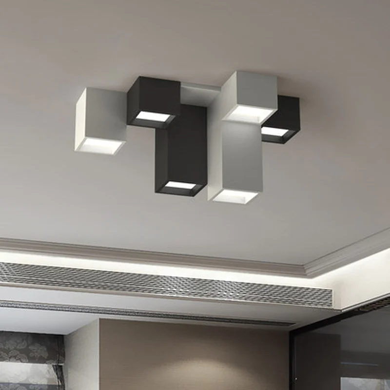 Современная компактная акриловая креативная комбинация геометрических