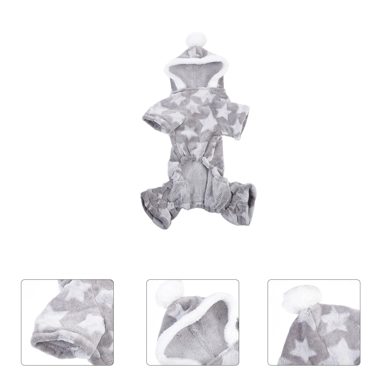 

1pc Dog Pajamas Comfortable Pet Clothes Lovely Puppy Clothes Dog Night Clothes