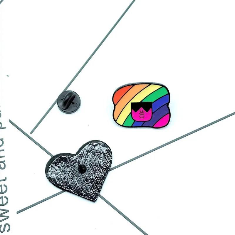 Новинка разноцветные эмалированные заколки для лацканов воротника аксессуары