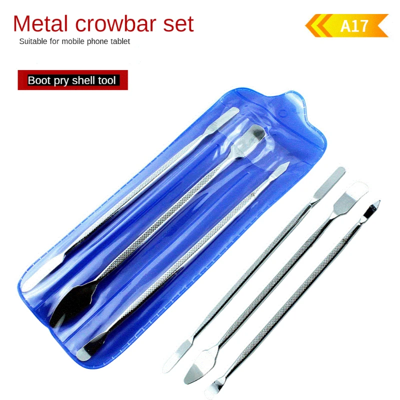 

1/3pcs Universal Mobile Phone Repair Opening Tool Metal Disassemble Crowbar Metal Steel Pry Phone Hand Tool Set dropshipping