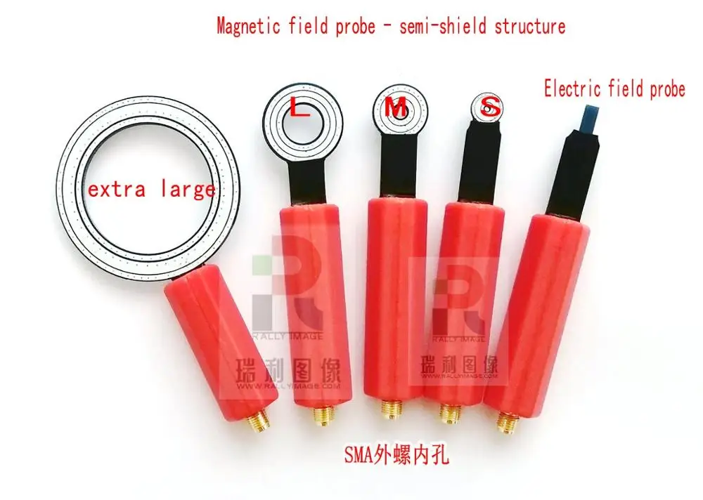 set 3 1 шт. EMC EMI зонд ближнего поля проводимая коррекция радиации простой Магнитный зонд 9 кГц-6 ГГц Тип I с ручкой - Цвет: set 3
