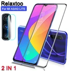 2 в 1 закаленное стекло для Xiaomi mi A3 CC9 mi a3 mi cc9 Защитная пленка для экрана Xiao mi a3 lite cc9e cc 9e a3lite