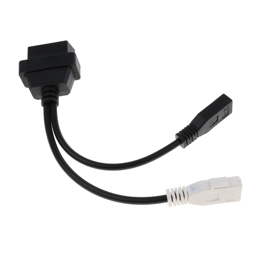 Автомобильные транспортные средства 2x2 Pin адаптер интерфейсный кабель OBD2 OBDII